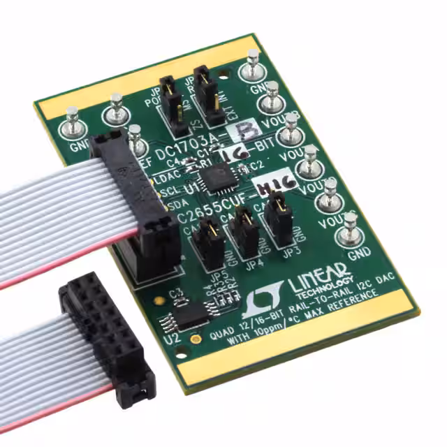 DC1703A-B Analog Devices Inc.  Cartes d'évaluation - Convertisseurs numériques-analogiques (DAC)